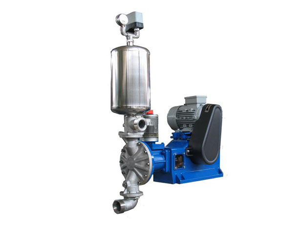 piston pump - membrane with interposed oil