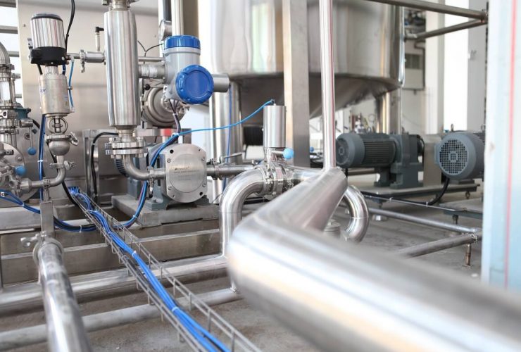 impianto industriale - sistema di vagliatura