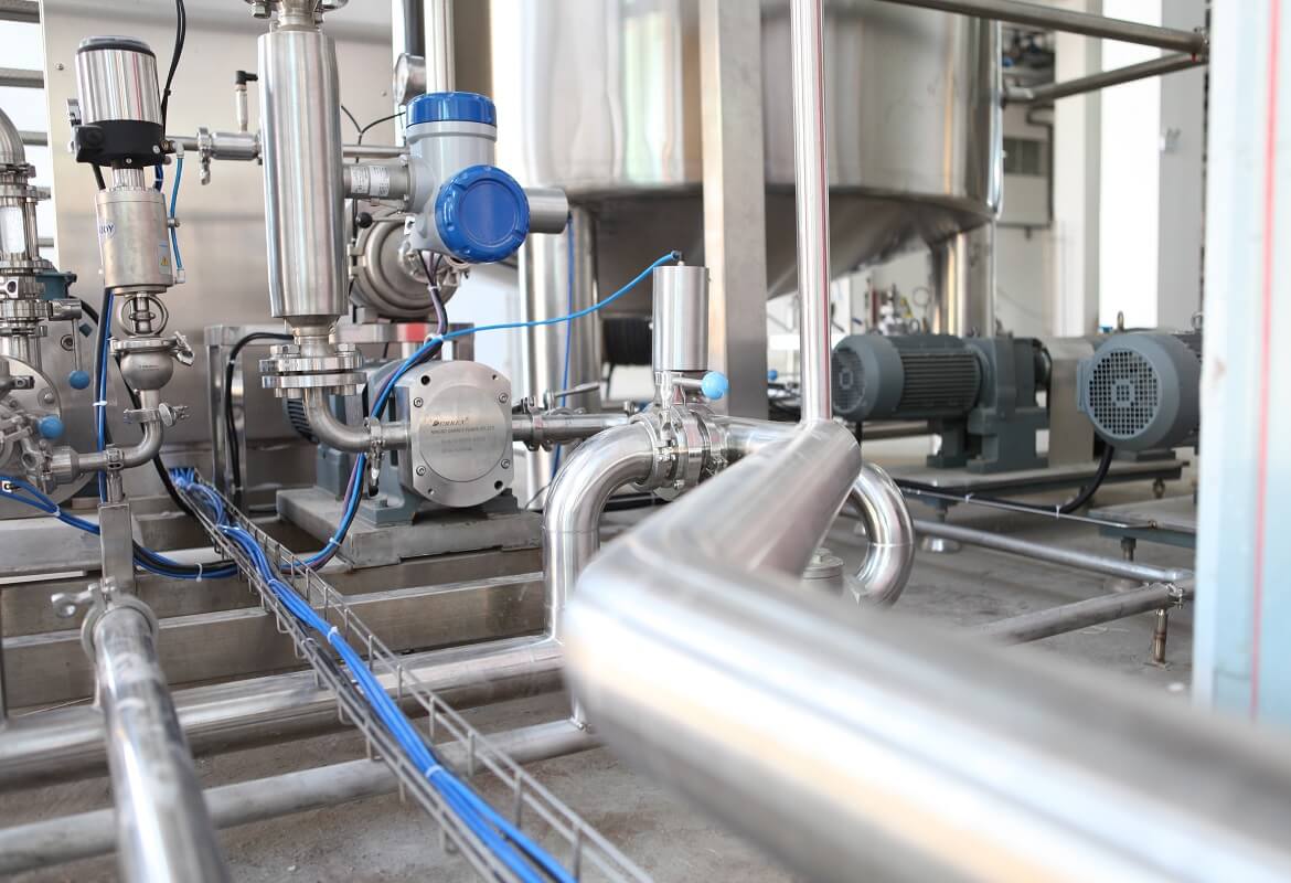 impianto industriale - sistema di vagliatura